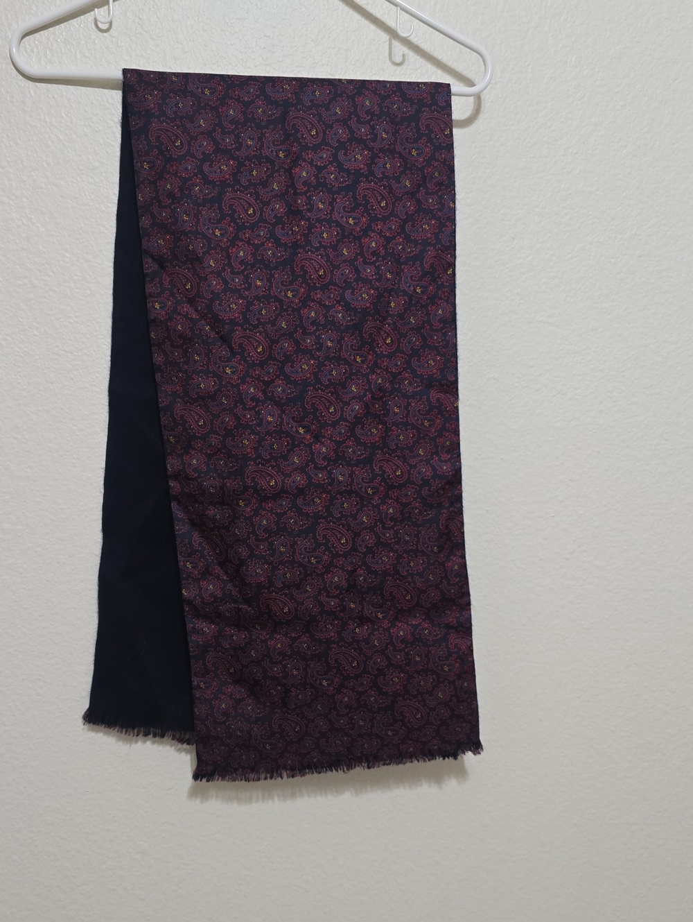 Saks Fifth Ave Silk/wool Vintage Men's Scarf
